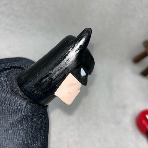 Batman plush doll 17" Justice League plush body plastic head READ - Picture 6 of 15